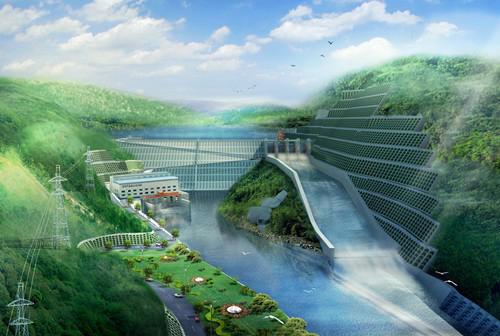 红古老挝南塔河1号水电站项目